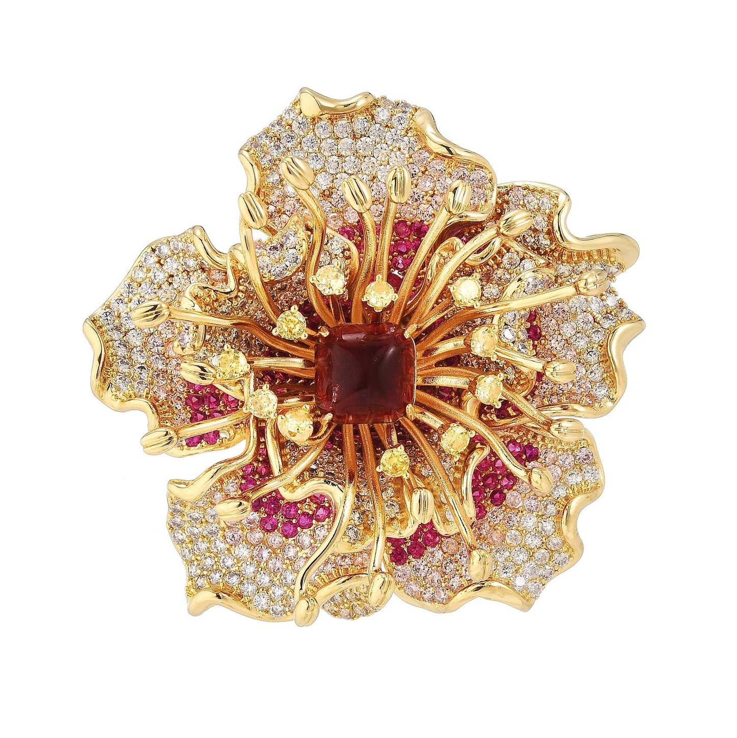 AILONMEI Floral Series Brooch Jewelry For Woman Fashion, Large Costume Broches & Pins Christmas Gift