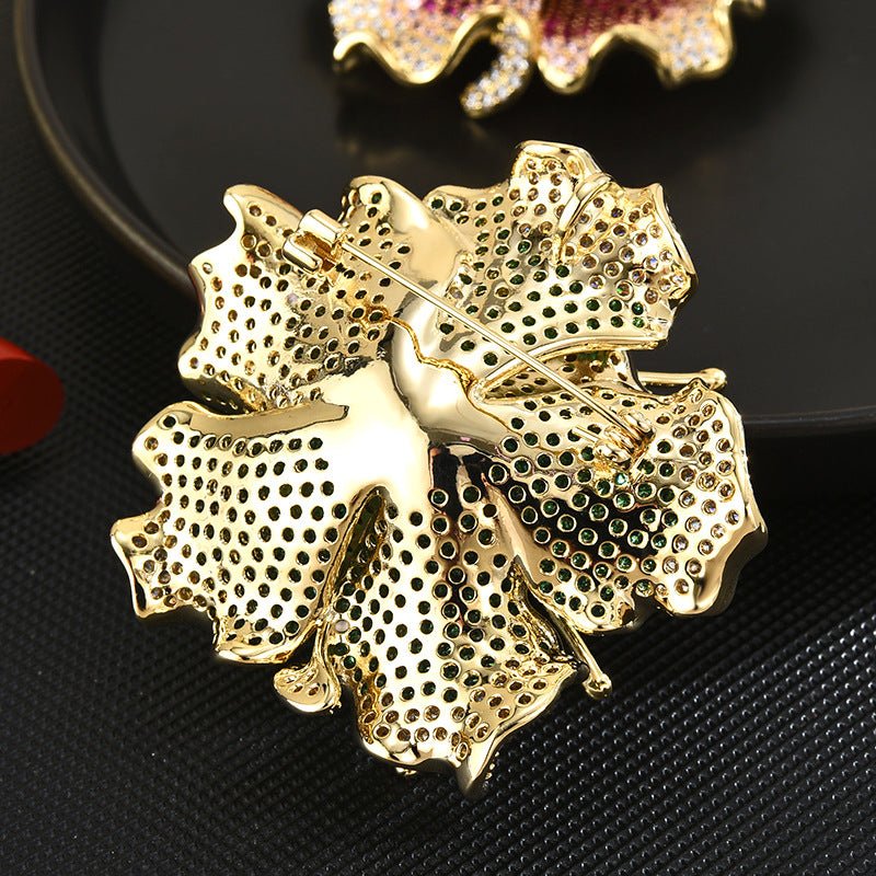 AILONMEI Floral Series Brooch Jewelry For Woman Fashion, Large Costume Broches & Pins Christmas Gift